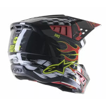 Supertech M5 Rash Helmet — Size L, Black gloss