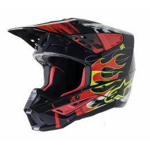 Supertech M5 Rash Helmet — Size L, Black gloss