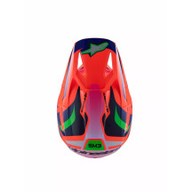 Youth SM3 Deegan Helmet — L, Orange gloss