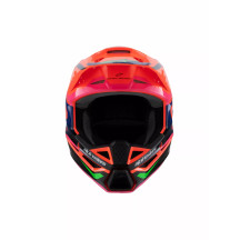 Youth SM3 Deegan Helmet — L, Orange gloss