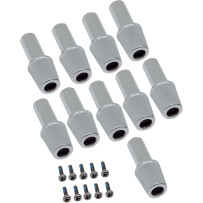 Replacement Reset Knobs — Chrome, Speedometer, 10 Pack