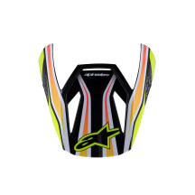 Visera para casco juvenil SM3 Wurx — Negro, azul, amarillo