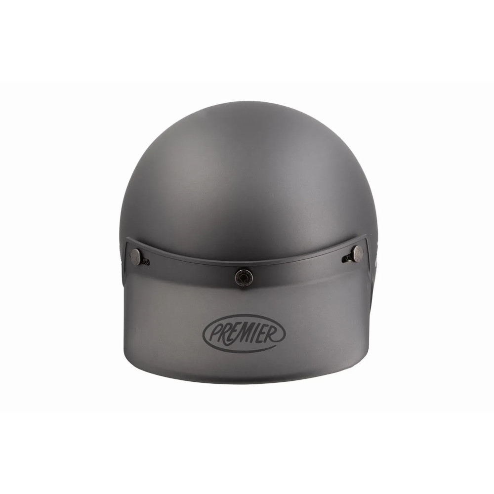 Jet Classic Off-road Helmet Peak — One Size, Gray
