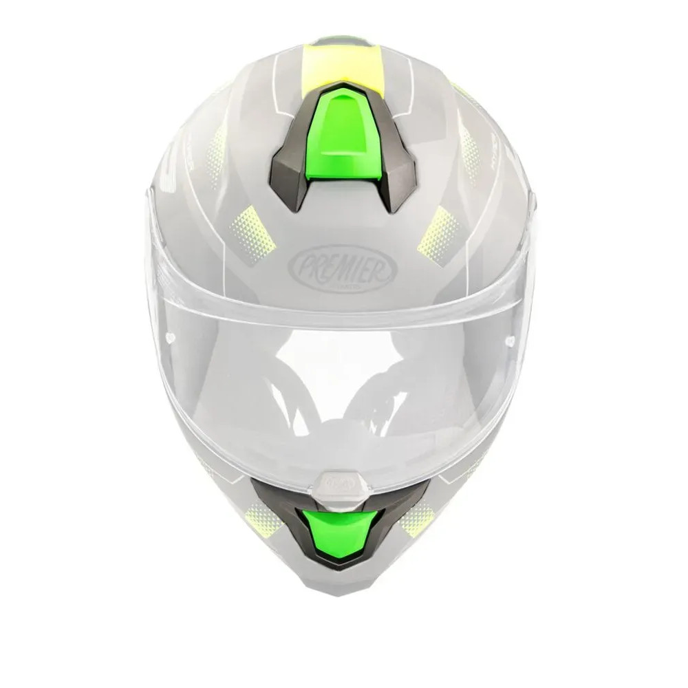 Kit de ventilación para casco Hyper — Talla única, verde mate