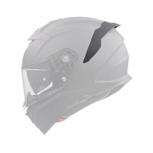 Alerón para casco Devil — PREMIER HELMETS, negro mate, Adulto