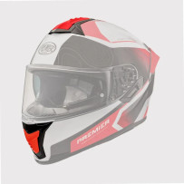 Evoluzione Helmet Vent Kit — One Size, Red