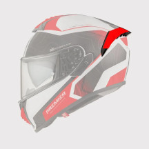Evoluzione Helmet Spoiler — matte red