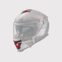 Typhoon Helmet Vent Kit — Gray, Adult