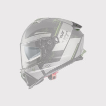 Typhoon Helmet Spoiler — Adult, matte gray