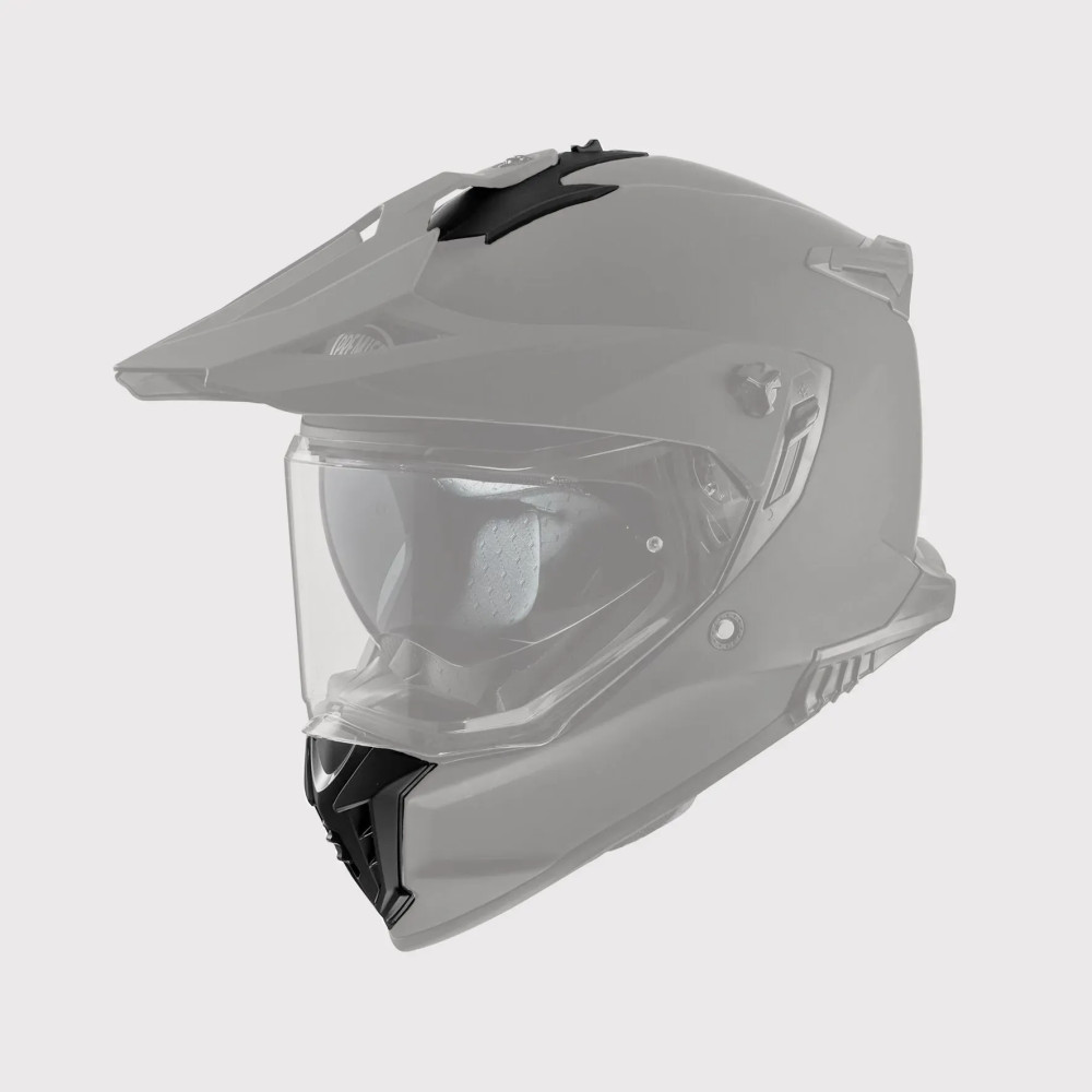 Kit de ventilación Discovery — Negro mate, Adulto