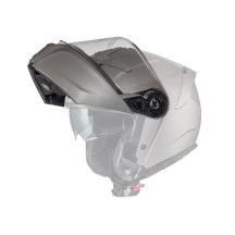 Legacy GT Chin Guard Visor Kit — Legacy GT U17 BM, Gray gloss