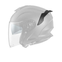 Alerón JT5 para casco — 2XS-M, negro mate