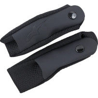 Juego de correa de barbilla para casco Supertech M8/Supertech M10 — M/L, negro