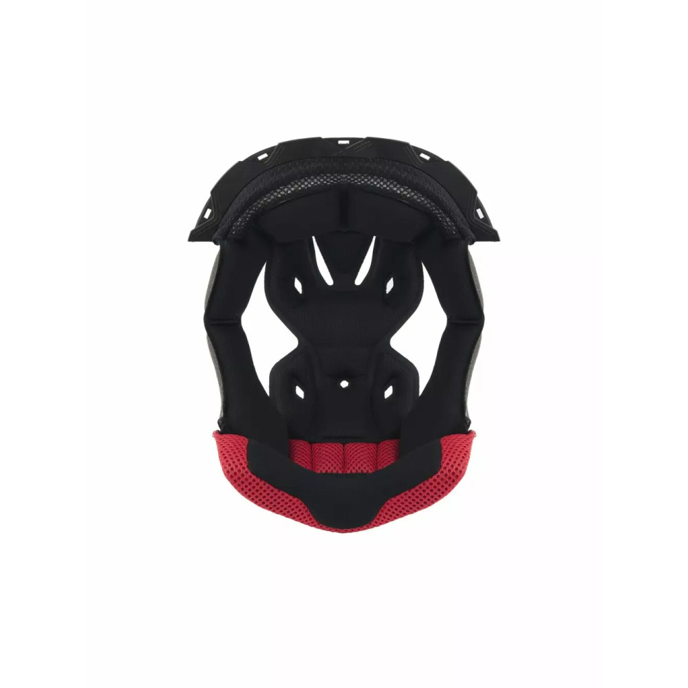 SM5 Helmet Crown Pad — XS, Black, Red SM5 Helmet Crown Pad — XS, Black, Red