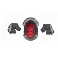 Evoluzione Helmet Liner — 2XL, fits Evoluzione, Gray