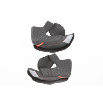 Typhoon Helmet Cheekpads — XL, Gray