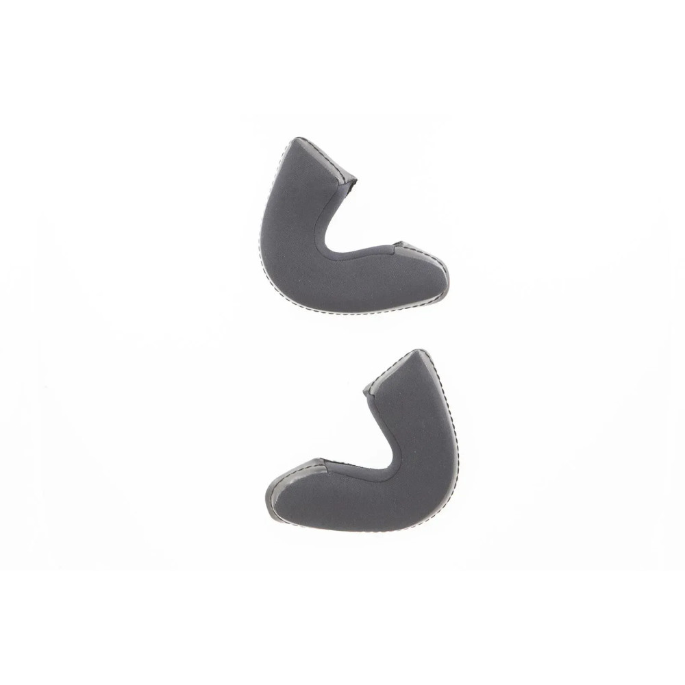 Vintage Helmet Cheekpads — 3XL, Black, Gray