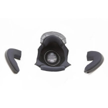 Forro para casco vintage — XS, negro, gris
