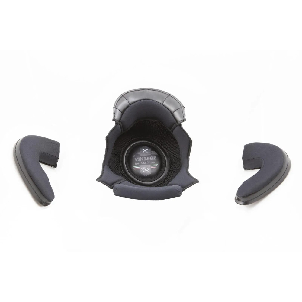 Forro para casco vintage — L, Adulto, Gris