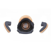 Vintage BOS Helmet Liner — Adult S, Gray, Brown