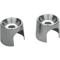 Tapas para pernos y espárragos de amortiguador — montaje superior, cromado