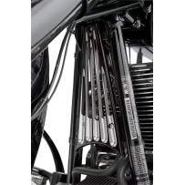 Grill Frame Deep Cut — Black, front mount