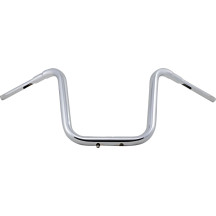 1-1/2" Grande Tradicional Ape Hanger Manillar — abrazadera 1-1/2", elevación 16", ancho 37-1/2", Cromo