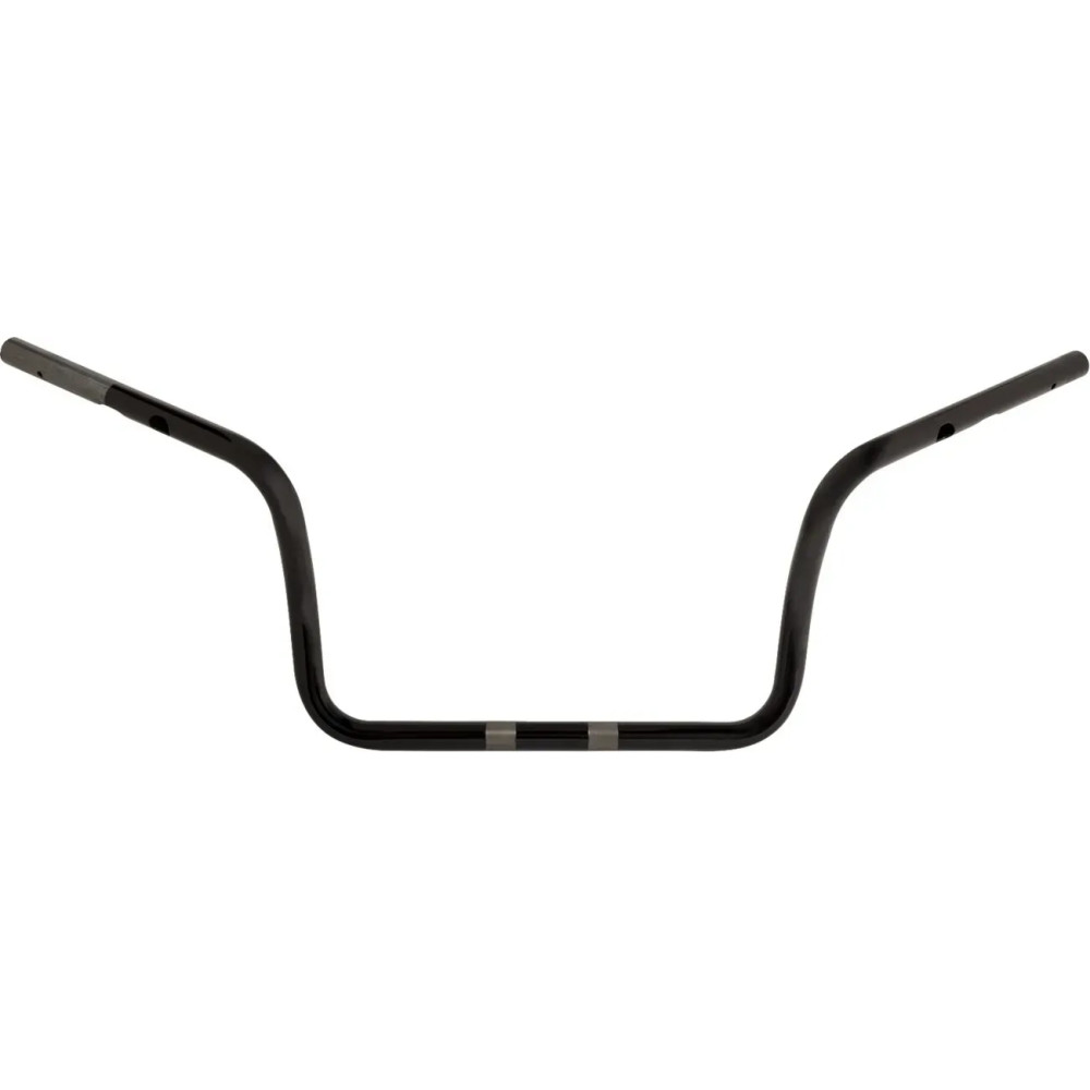 Manillar Ape Hanger de 1" — diámetro de sujeción 25.4 mm, elevación 25.5 cm, negro brillante