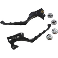 Zombie Lever — Hydraulic brake & clutch, black gloss, pair