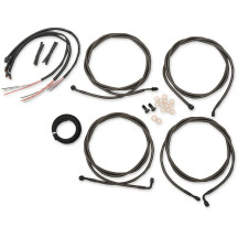 Kit Completo de Cable de Manillar/ Línea de Freno Trenzado Midnight