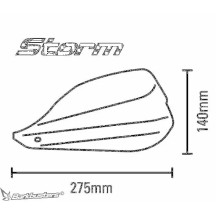 Handguard Storm for 25.4mm Handlebar